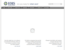 Tablet Screenshot of hmscm.com